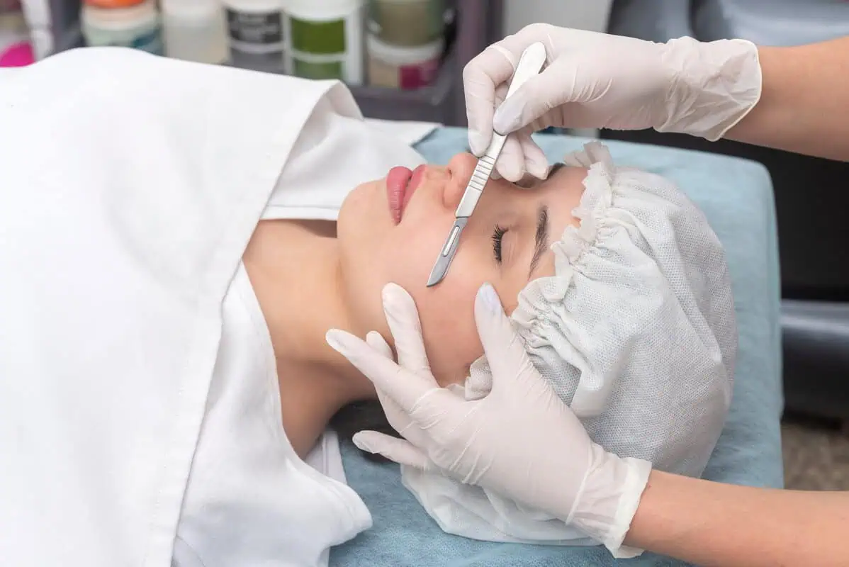 Dermaplaning Treatment in The Natural Place MedSpa